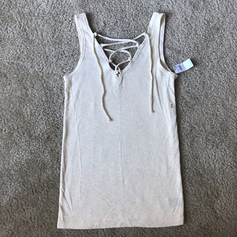 NWT Aerie Real Soft V-Neck Tank Top